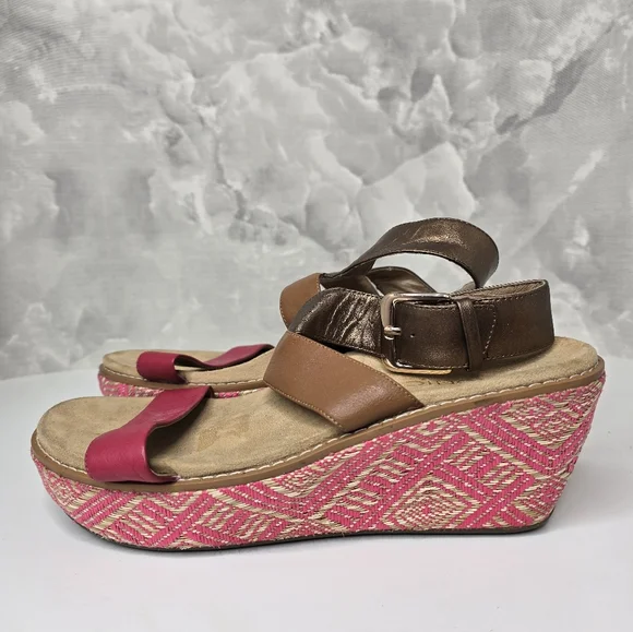 Vionic Size 11 orthopedic sandal style Cancun fuchsia - Picture 3 of 7